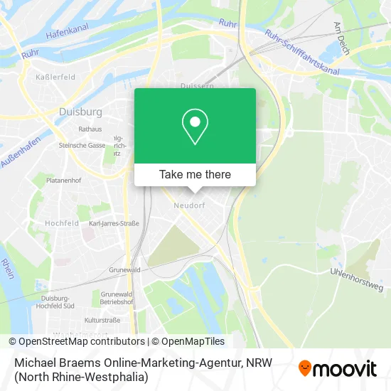 Карта Michael Braems Online-Marketing-Agentur