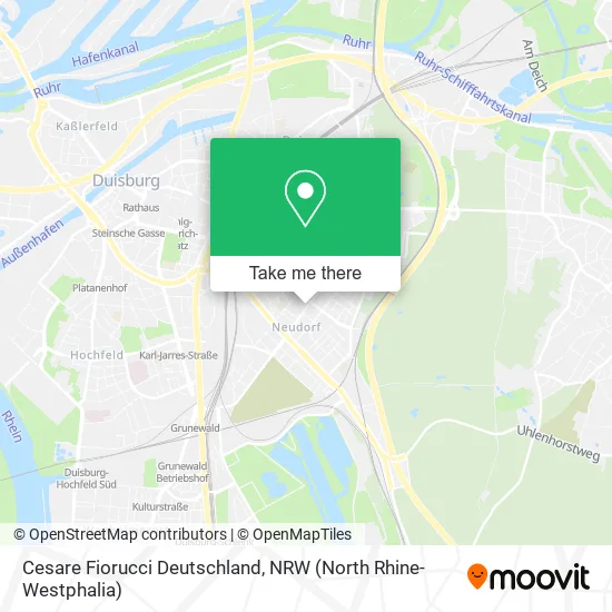 Карта Cesare Fiorucci Deutschland