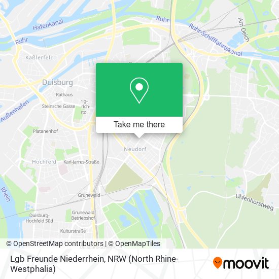 Lgb Freunde Niederrhein map