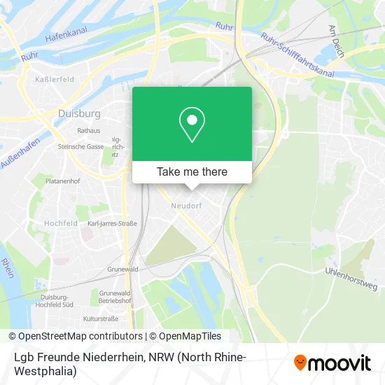 Карта Lgb Freunde Niederrhein
