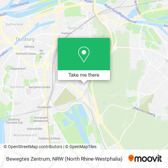 Карта Bewegtes Zentrum