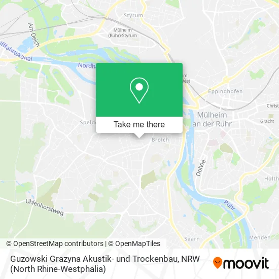 Карта Guzowski Grazyna Akustik- und Trockenbau