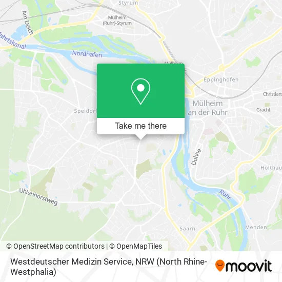 Карта Westdeutscher Medizin Service
