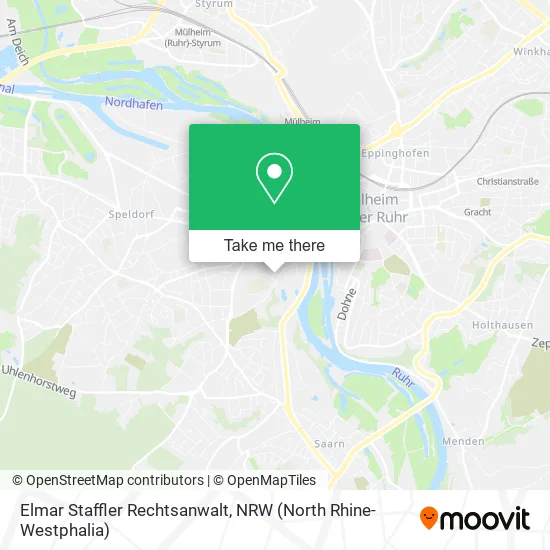 Карта Elmar Staffler Rechtsanwalt
