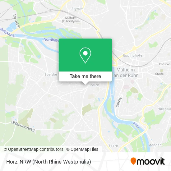 Карта Horz