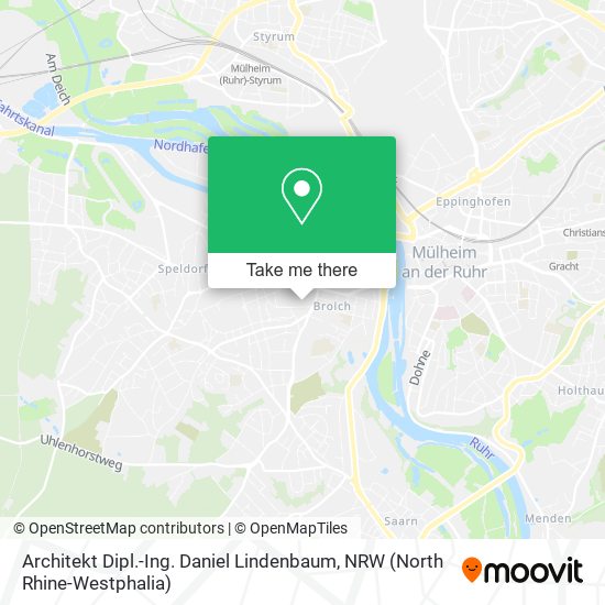 Architekt Dipl.-Ing. Daniel Lindenbaum map