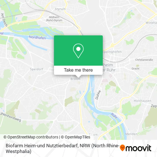 Карта Biofarm Heim-und Nutztierbedarf