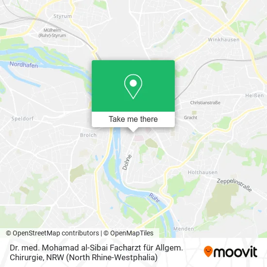 Dr. med. Mohamad al-Sibai Facharzt für Allgem. Chirurgie map