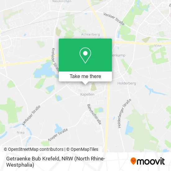 Карта Getraenke Bub Krefeld