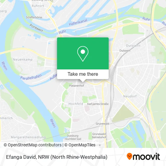 Карта Efanga David