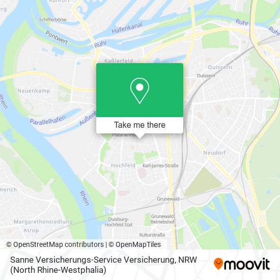 Sanne Versicherungs-Service Versicherung map