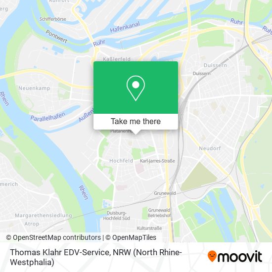 Карта Thomas Klahr EDV-Service