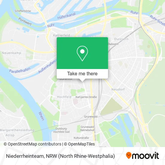 Карта Niederrheinteam