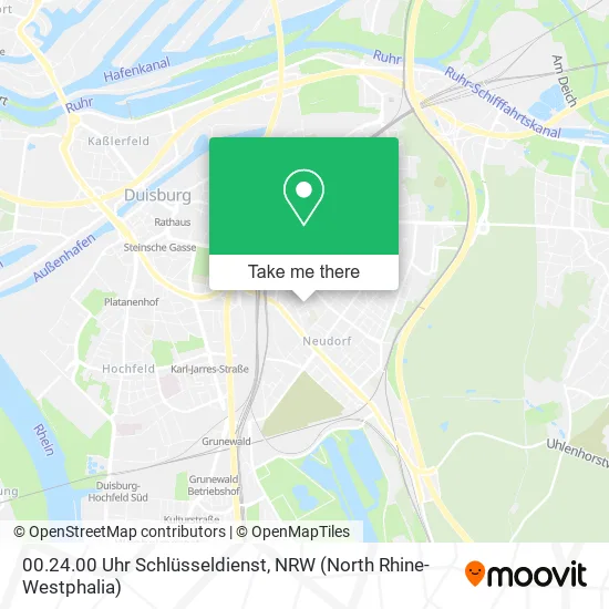 Карта 00.24.00 Uhr Schlüsseldienst