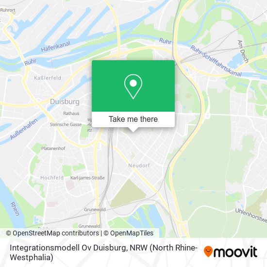 Integrationsmodell Ov Duisburg map