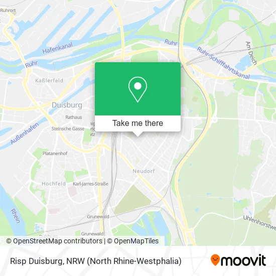 Карта Risp Duisburg