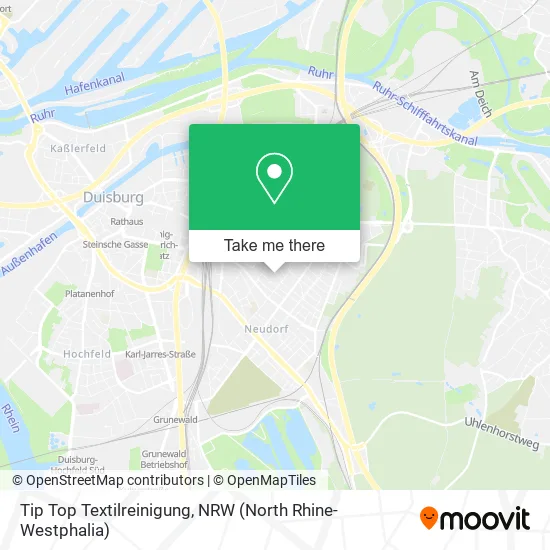 Карта Tip Top Textilreinigung