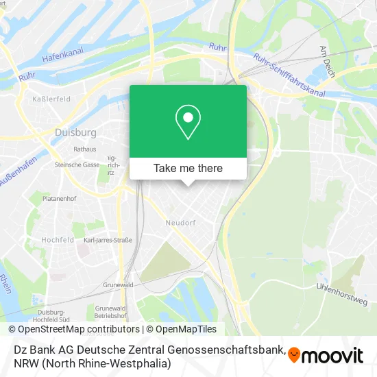 Карта Dz Bank AG Deutsche Zentral Genossenschaftsbank