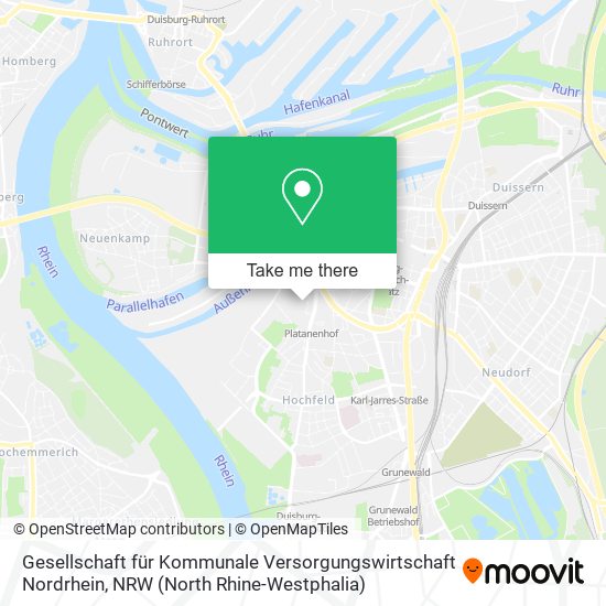 Gesellschaft für Kommunale Versorgungswirtschaft Nordrhein map