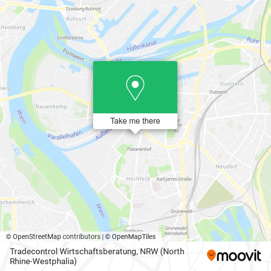 Карта Tradecontrol Wirtschaftsberatung