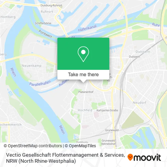 Карта Vectio Gesellschaft Flottenmanagement & Services