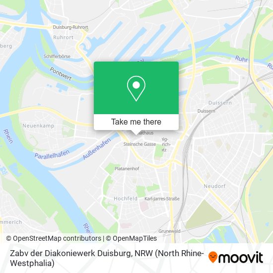 Zabv der Diakoniewerk Duisburg map