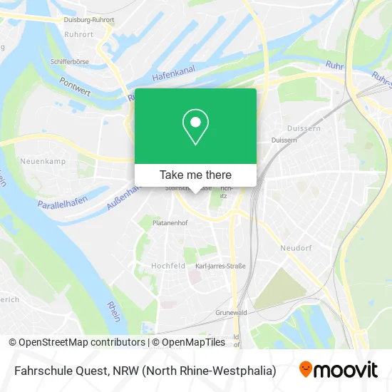 Карта Fahrschule Quest