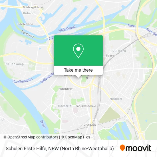 Карта Schulen Erste Hilfe