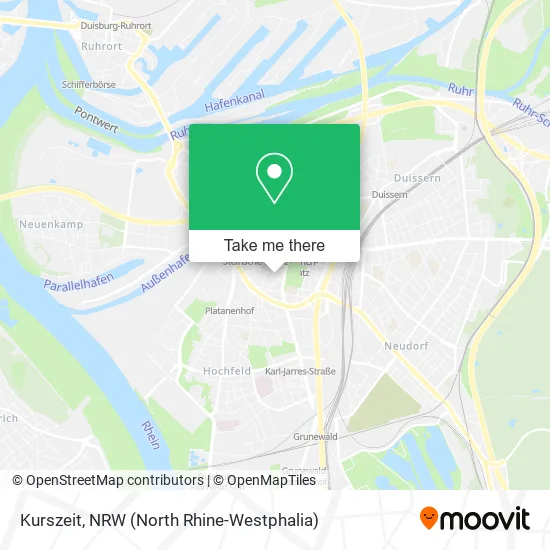 Карта Kurszeit