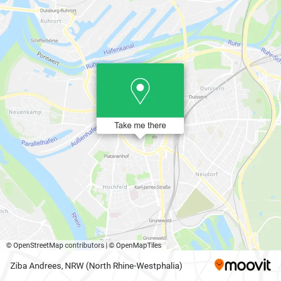 Карта Ziba Andrees