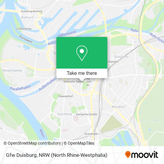 Карта Gfw Duisburg