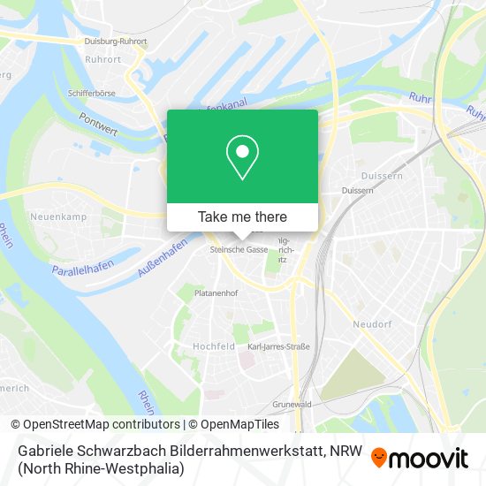 Gabriele Schwarzbach Bilderrahmenwerkstatt map