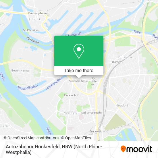 Карта Autozubehör Höckesfeld