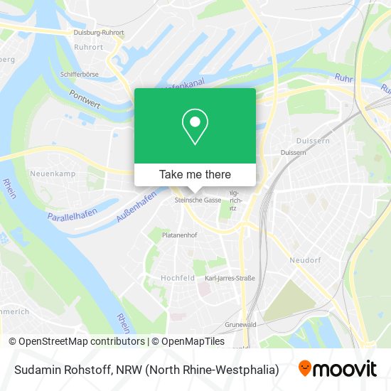 Sudamin Rohstoff map