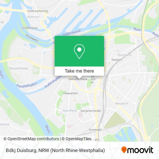 Карта Bdkj Duisburg