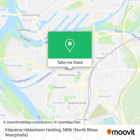 Карта Klépierre Hildesheim Holding