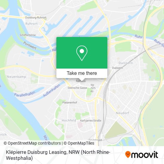 Klépierre Duisburg Leasing map