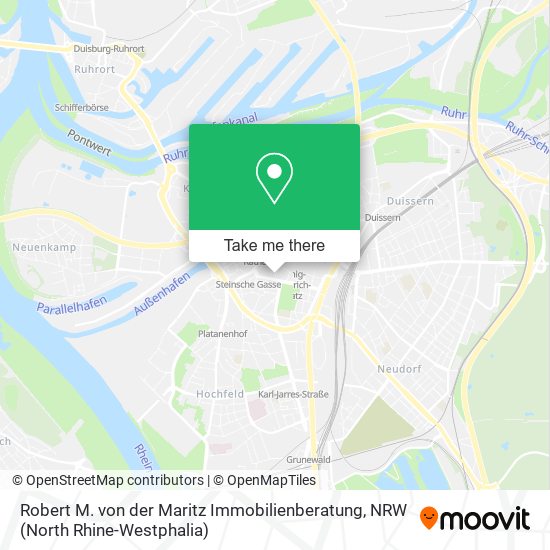 Robert M. von der Maritz Immobilienberatung map