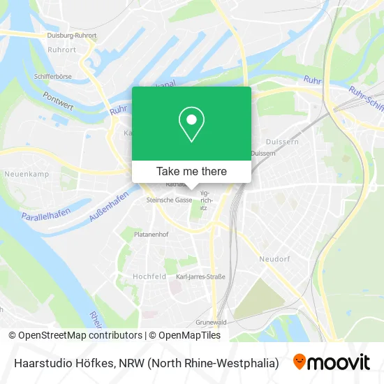 Карта Haarstudio Höfkes