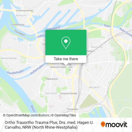 Ortho Trauortho Trauma Plus, Drs. med. Hagen U. Carvalho map