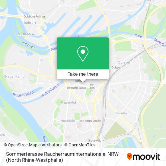 Sommerterasse Raucherrauminternationale map