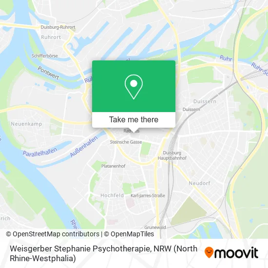Карта Weisgerber Stephanie Psychotherapie