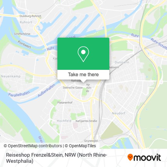 Reiseshop Frenzel&Stein map