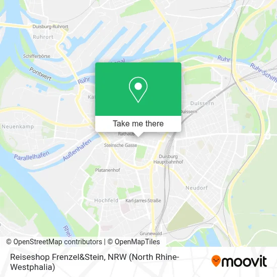 Reiseshop Frenzel&Stein map