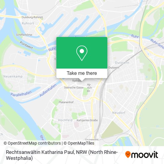 Rechtsanwältin Katharina Paul map