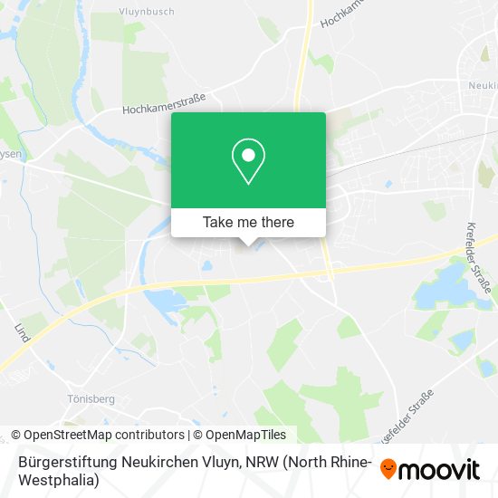 Bürgerstiftung Neukirchen Vluyn map