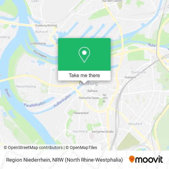 Карта Region Niederrhein