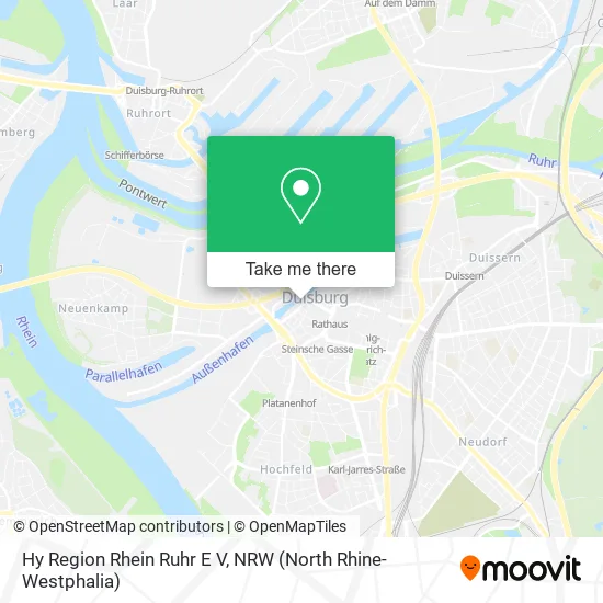 Карта Hy Region Rhein Ruhr E V