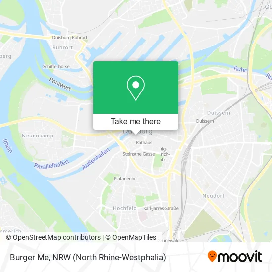 Карта Burger Me