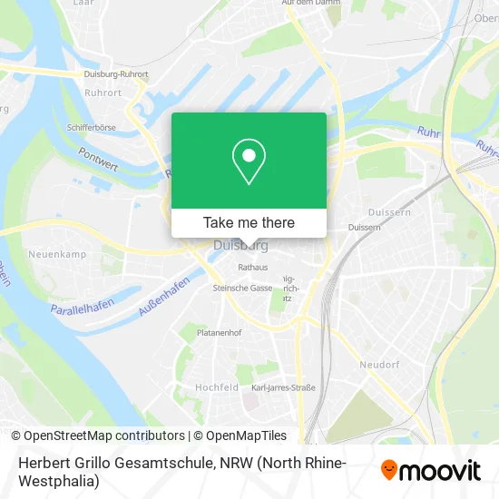 Карта Herbert Grillo Gesamtschule